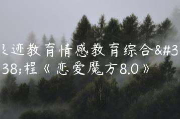 浪迹教育情感教育综合课程《恋爱魔方8.0》