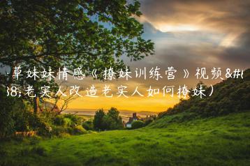 香草妹妹情感《撩妹训练营》视频（老实人改造老实人如何撩妹）