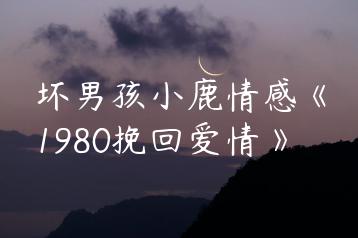 坏男孩小鹿情感《1980挽回爱情》