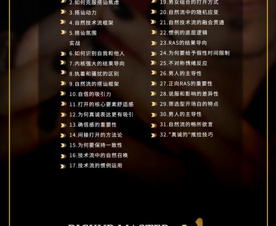 瑞恩Ryan《搭讪大师》大师版