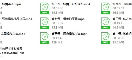 情叔叔 《入房术》