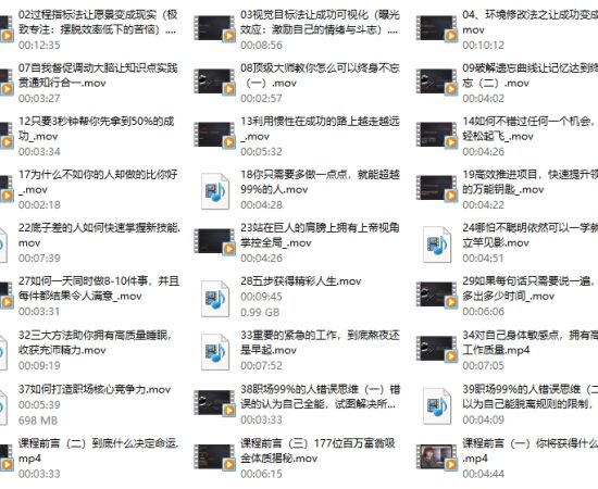 男哥《成功人士遵循的因果论》完结