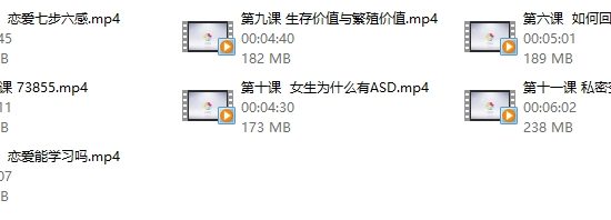 魔卡撩妹课程《追你妹》