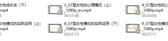 李越《GT（Green Tea）型女性魅力课》价值299