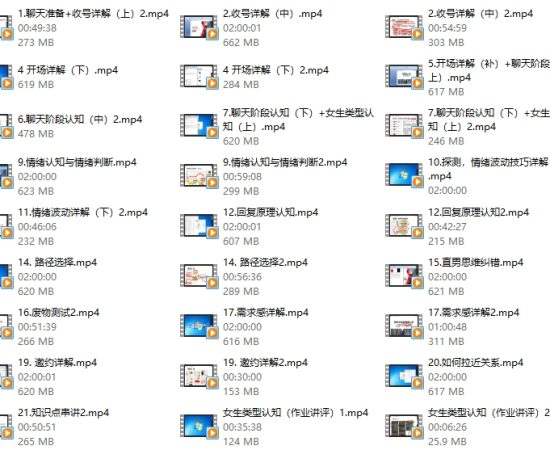 浪迹《升华聊天集训营》