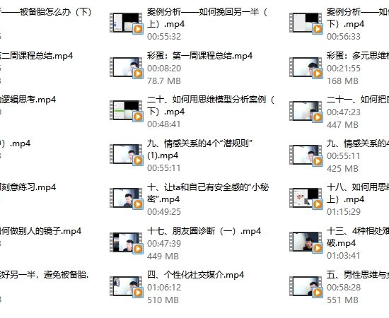 浪迹老吴《中级私教课程》