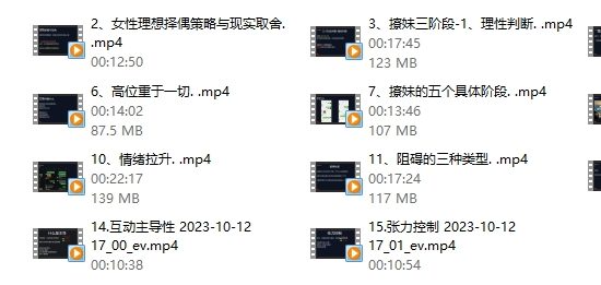 Leon系列课《Leon情感5.0》