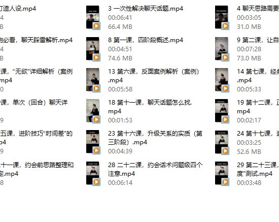 痴情叔系列《恋爱经》