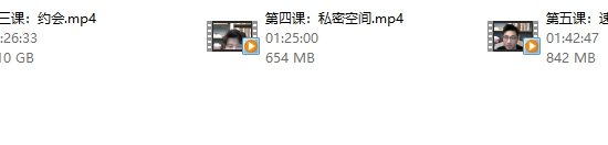 雅痞情感系列课《恋爱速成班》