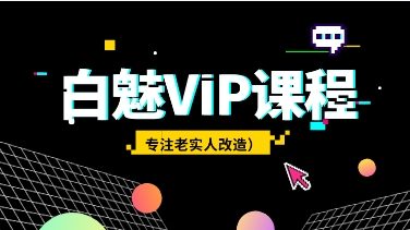 白魅VIP课程（专注老实人改造）