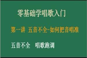 乙婷老师教唱歌—入门课+歌手的四个绝招  零基础 专业课堂运用