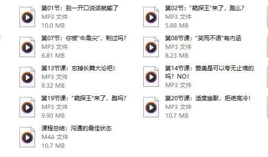 陈伟鸿《跟大佬学说话24堂沟通必修课，做一个会说话的人》音频