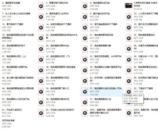 朱身勇《挽救婚姻有办法》音频